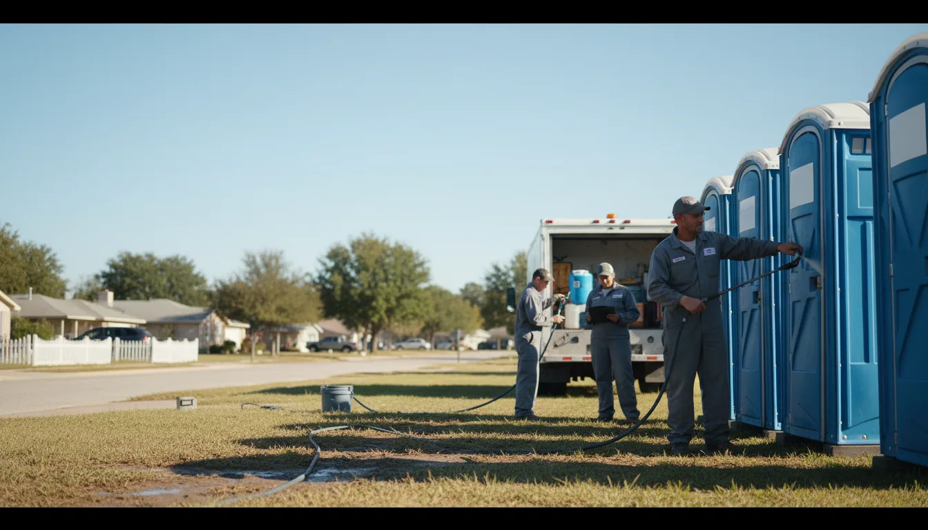 Long-Term Portable Toilet Rental in Kenton, OH near me